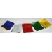 Tibetan, Cotton,Good Quality Horizontal, Door Prayer Flags (1 packet have 10 individual flags) - Small Size Tibetan, Cotton,Good Quality Horizontal, Door Prayer Flags (1 packet have 10 individual flags) - Small Size