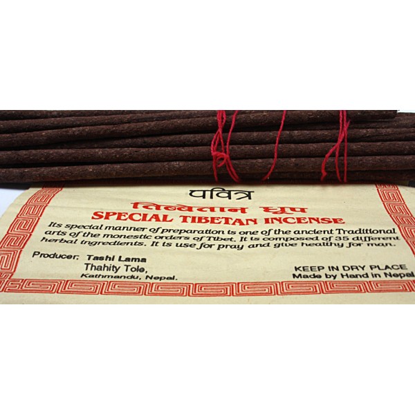 SPECIAL TIBETAN INCENSE (MUSK & AMBER), Handrolled, Pure Himalayan Herbal incense, sticks from Nepal SPECIAL TIBETAN INCENSE (MUSK & AMBER), Handrolled, Pure Himalayan Herbal incense, sticks from Nepal