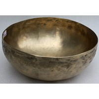 SATURN - Planetary, Therapeutic, Healing, Handamde, Jambati, Normal Real Antique Singing Bowl - Medium Size