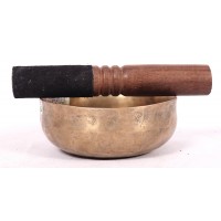 MARS - Planetary, Healing, Therapeutic, Handmade Unique Shape Real Antique Singing Bowl (Medium Antique)