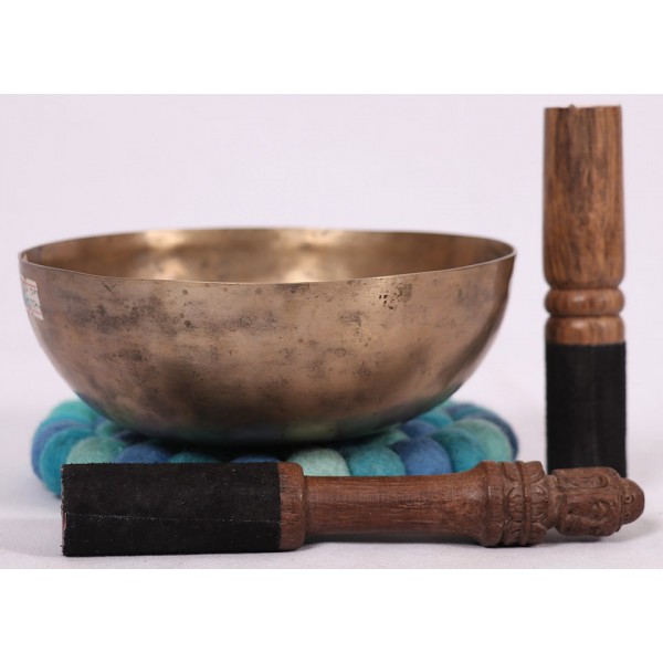 EROS - Planetary, Healing, Therapeutic, Handmade Chickenbati Real Antique Singing Bowl (Medium Antique) EROS - Planetary, Healing, Therapeutic, Handmade Chickenbati Real Antique Singing Bowl (Medium Antique)