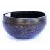 Saturn - Planetary, Therapeutic, Handmade, Nerabati, Etching, Carving (Double Bajra / Om), Singing Bowl - Extra Small Size Saturn - Planetary, Therapeutic, Handmade, Nerabati, Etching, Carving (Double Bajra / Om), Singing Bowl - Extra Small Size