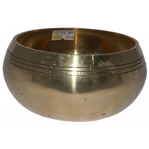 MEDITATION - Symphonic, Brass Plain, Tibetan, Therapeutic, Molded Singing Bowl - Extra Small Size MEDITATION - Symphonic, Brass Plain, Tibetan, Therapeutic, Molded Singing Bowl - Extra Small Size