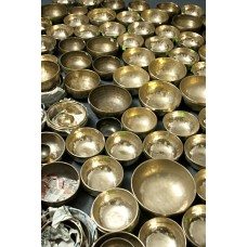 Tibetan Singing Bowls for Symphonic, Meditation, Handmade, Regular, Tiger Antique/Dim/Shiny or Antique Finish Singing Bowls - Large (ii) Size