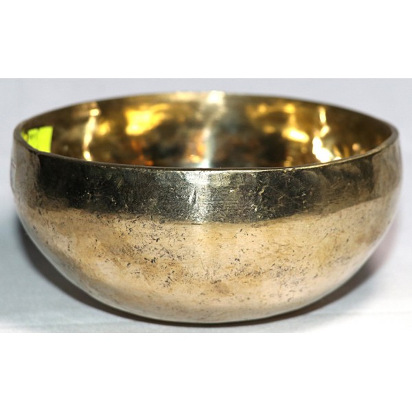 Nodical Month - Planetary, Therapeutic, Healing, Handmade, Nerabati, Plain Golden 'Shiny' Singng Bowl - Extra Small Size Nodical Month - Planetary, Therapeutic, Healing, Handmade, Nerabati, Plain Golden 'Shiny' Singng Bowl - Extra Small Size