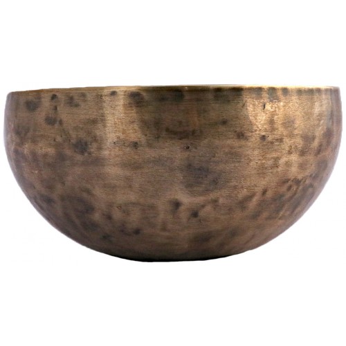 Nodical Month - Musical, Therapeutic, Healing, Handmade, Nerabati, Plain Antique Spotted Singng Bowl - Small Size Nodical Month - Musical, Therapeutic, Healing, Handmade, Nerabati, Plain Antique Spotted Singng Bowl - Small Size