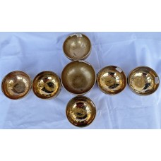 THERAPISTS AND HEALERS PRO. SET - Planetary Cosmic/Theraputic Sound Healing Travelling Set - CHT First level, Handmade with Seven Metals, Special Chakra Healing Set (Alpha, Om, Hopi,Platonic year, Venus, Jupiter, Earth day)