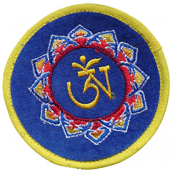 Circle with EMBROIDERY (Pad Professional) Pillow (Cushion) to keep Singing Bowls Safely - Mini Size Circle with EMBROIDERY (Pad Professional) Pillow (Cushion) to keep Singing Bowls Safely - Mini Size