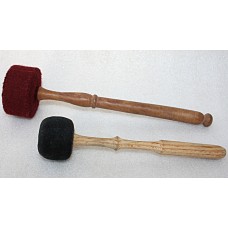 HARD FELT Mallet (Drumstick/Singing Bowl Stick) to play singing bowls essential - Mini (XX Small) Size 