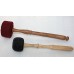 HARD FELT Mallet (Drumstick/Singing Bowl Stick) to play singing bowls essential - Mini (XX Small) Size HARD FELT Mallet (Drumstick/Singing Bowl Stick) to play singing bowls essential - Mini (XX Small) Size