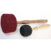 HARD FELT Mallet (Drumstick/Singing Bowl Stick) to play singing bowls essential - Mini (XX Small) Size HARD FELT Mallet (Drumstick/Singing Bowl Stick) to play singing bowls essential - Mini (XX Small) Size