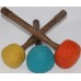 SOFT FELT Mallet (Drumstick/Singing Bowl Stick) to play singing bowls essential - Medium Size SOFT FELT Mallet (Drumstick/Singing Bowl Stick) to play singing bowls essential - Medium Size