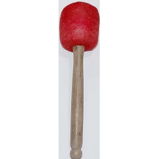 Gong Mallet, Felt Soft, Unique and practicle design of experienced Gong Master (GOVINDA TIWARI) for Gongs and JUMBO STANDING size Singing bowls - Medium Size 