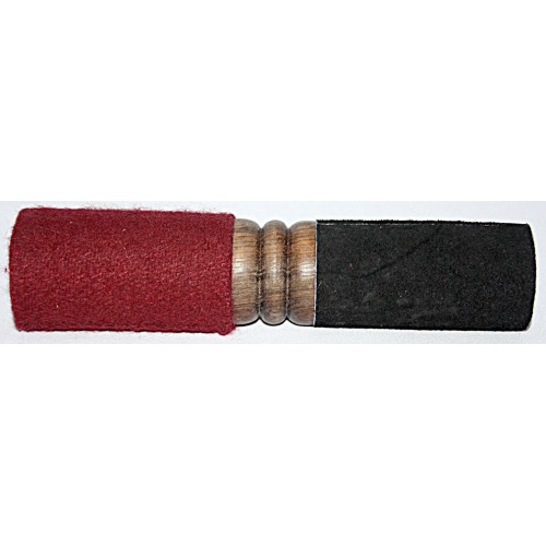 DOUBLE SIDED (MCE Standard with soft carpet) RINGER (Beater/Leather stick/Singing Bowl Stick) to play singing bowls essential - Large Size DOUBLE SIDED (MCE Standard with soft carpet) RINGER (Beater/Leather stick/Singing Bowl Stick) to play singing bowls essential - Large Size