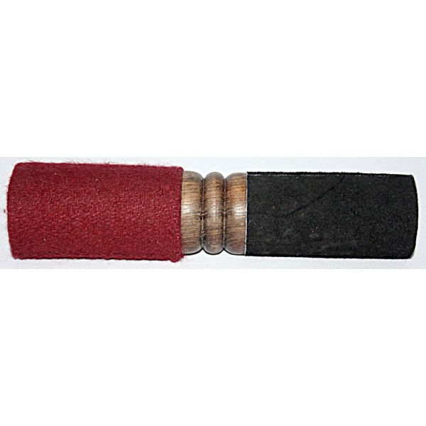 DOUBLE SIDED (MCE Standard with soft carpet) RINGER (Beater/Leather stick/Singing Bowl Stick) to play singing bowls essential - Large Size DOUBLE SIDED (MCE Standard with soft carpet) RINGER (Beater/Leather stick/Singing Bowl Stick) to play singing bowls essential - Large Size