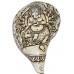 Ganesh Carving Conch Shell(SANKHA), powerful ancient healing (therapeutic) instrument, Hand work-White Color - Medium Size